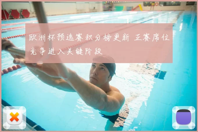欧洲杯预选赛积分榜更新 正赛席位竞争进入关键阶段